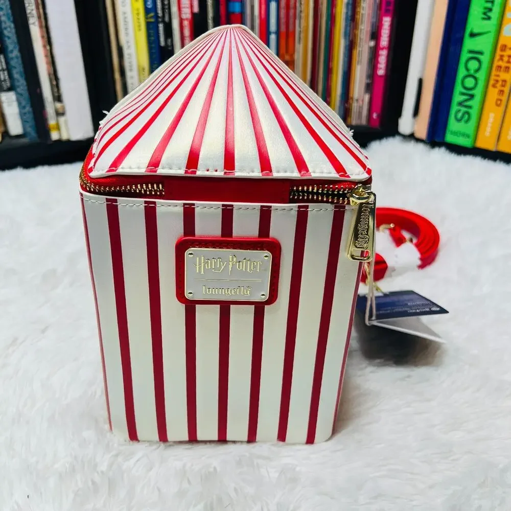 LOUNGEFLY HARRY POTTER HOGWARTS BERTIE BOTTS BEANS CARNIVAL CROSSBODY BAG